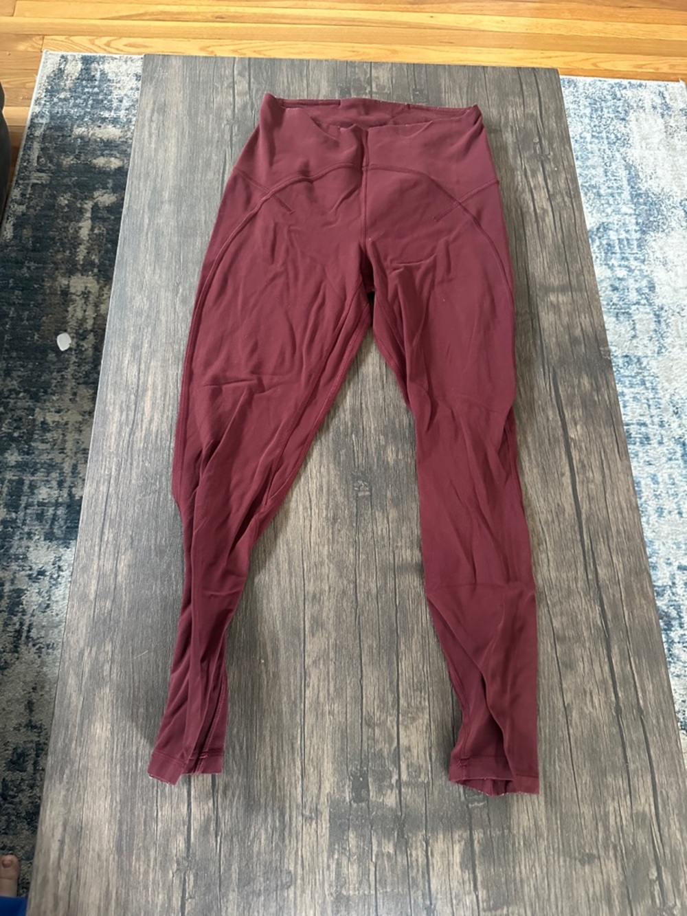 lululemon athletica Burgundy High-Rise Leggings